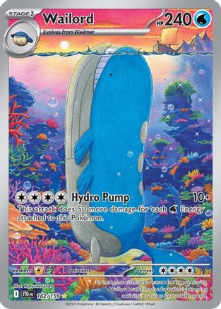 Wailord (162) Holofoil - Journey Together