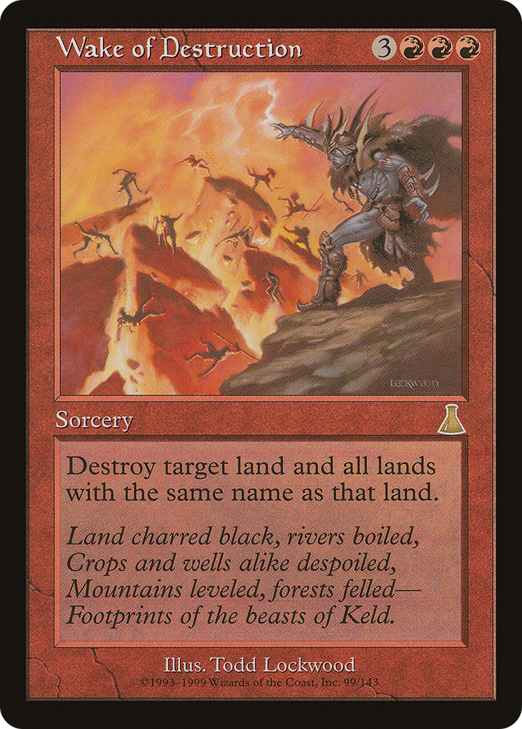 Wake of Destruction (099) Foil - Urza's Destiny