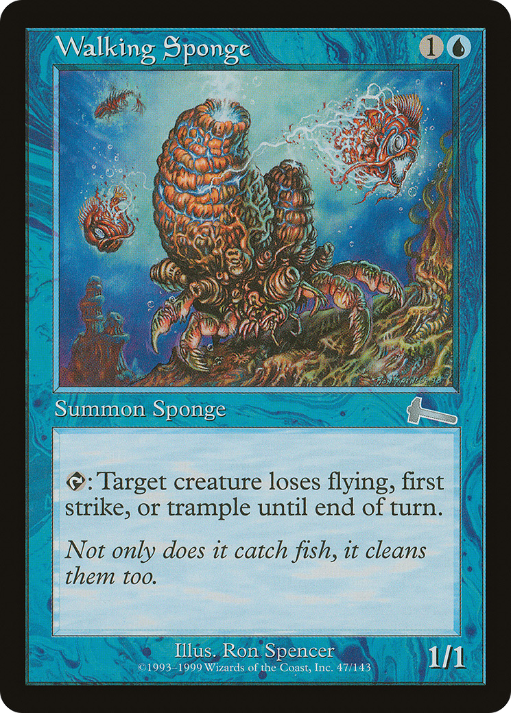 Walking Sponge (047) Foil - Urza's Legacy