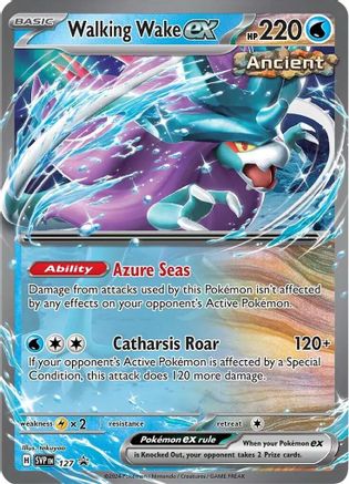 Walking Wake ex (127) Holofoil - Black Star Promos