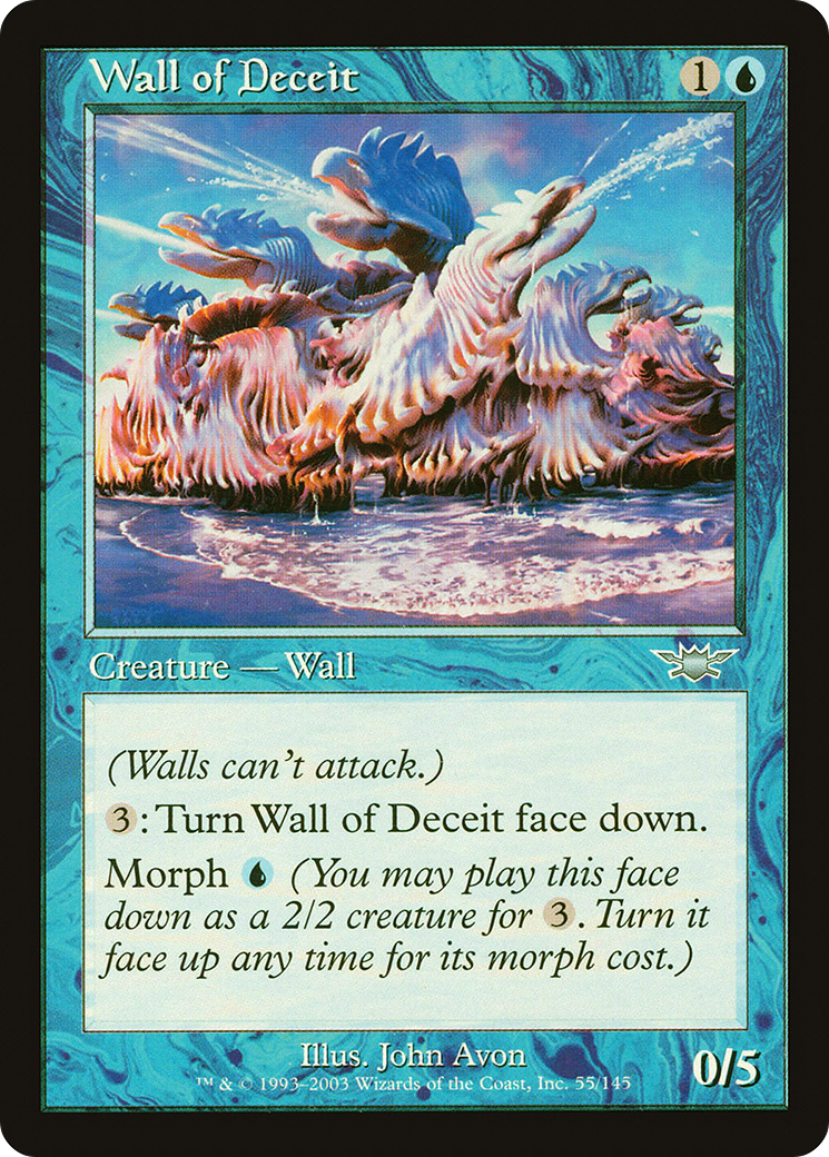 Wall of Deceit (055) Foil - Legions