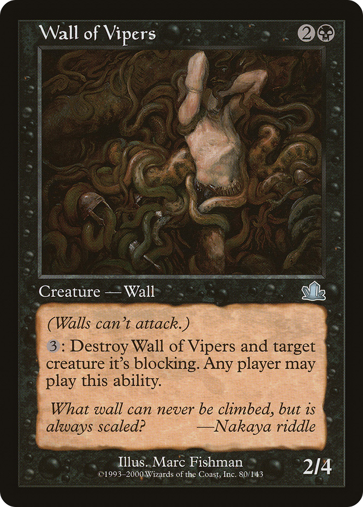 Wall of Vipers (080) - Prophecy