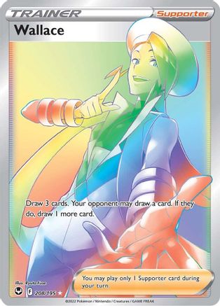 Wallace (208) Holofoil - Silver Tempest