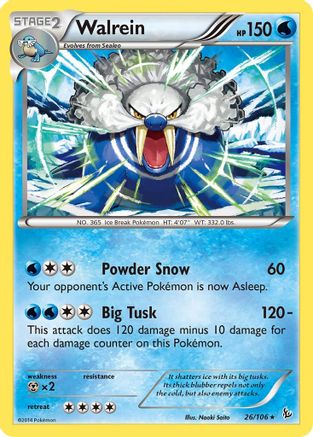 Walrein (26) Reverse Holofoil - Flashfire