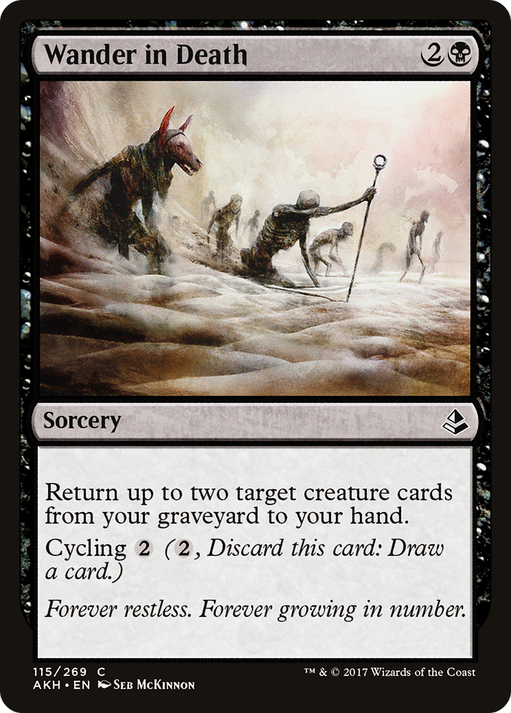Wander in Death (115) Foil - Amonkhet