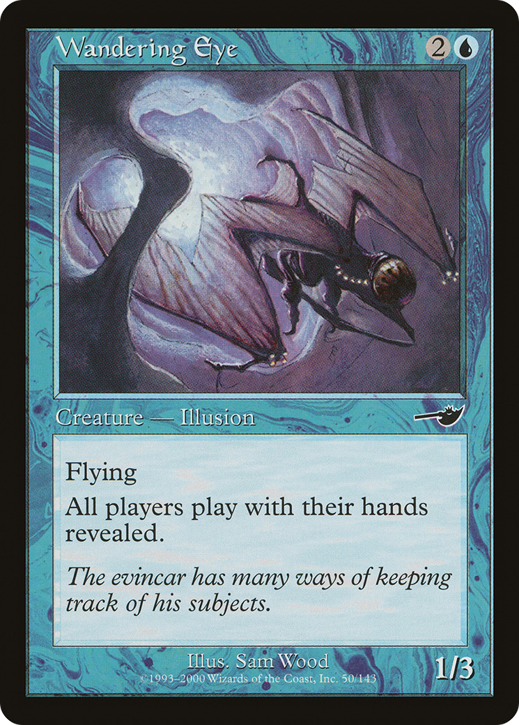 Wandering Eye (050) Foil - Nemesis