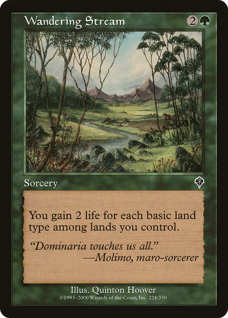 Wandering Stream (224) Foil - Invasion