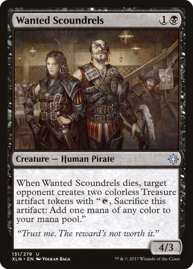 Wanted Scoundrels (131) Foil - Ixalan
