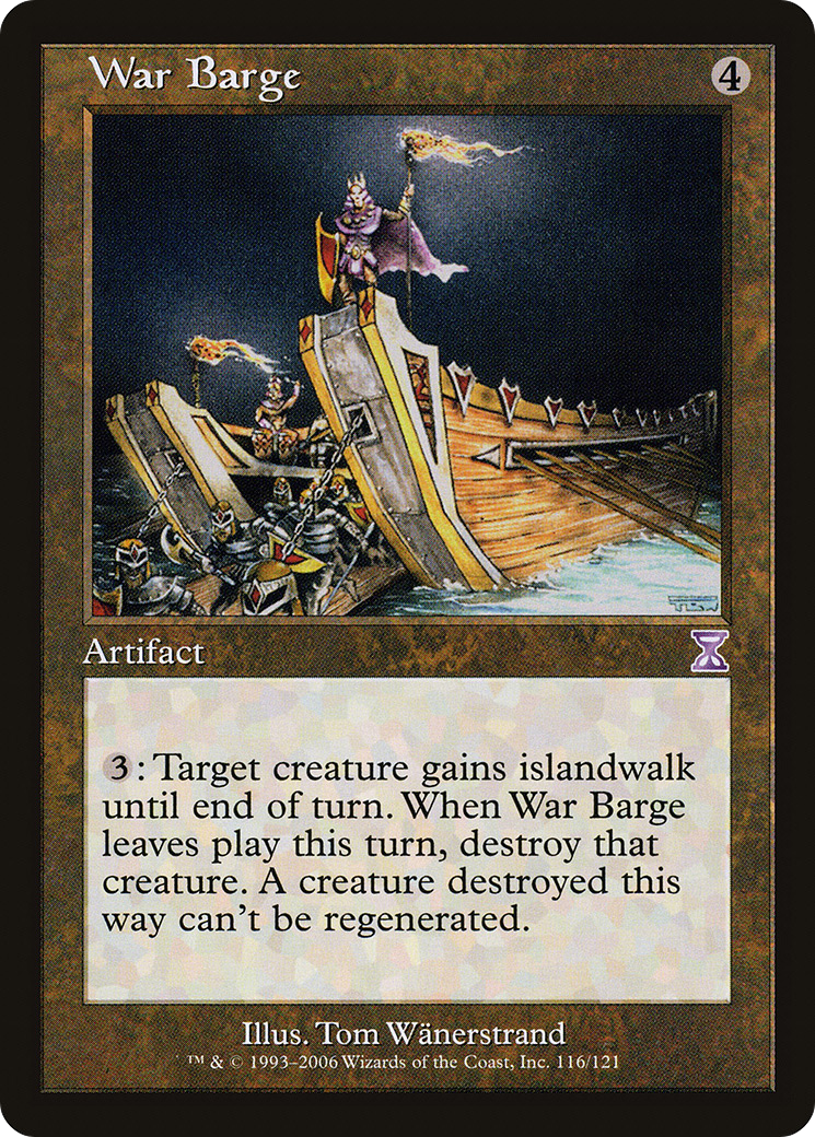 War Barge (Retro) (116) - Time Spiral Timeshifted Foil