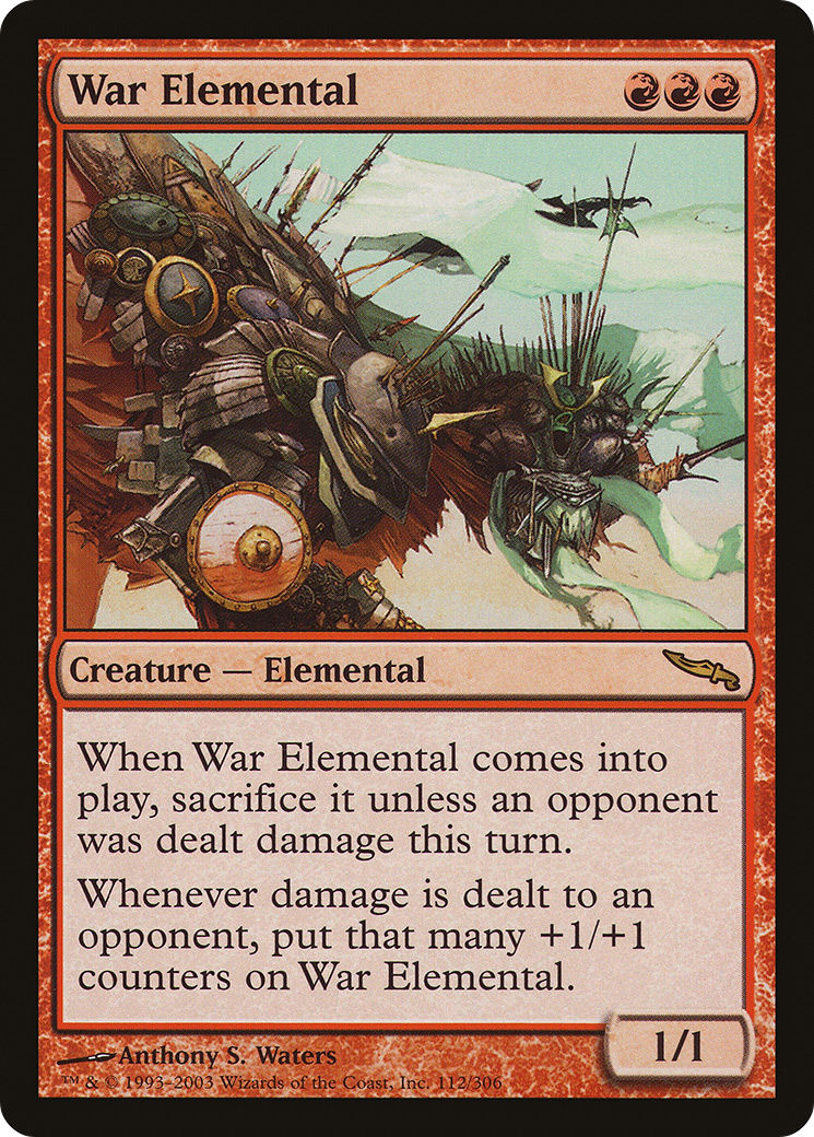 War Elemental (112) Foil - Mirrodin