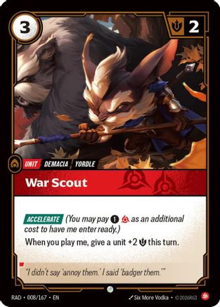 War Scout (008) - Radiance