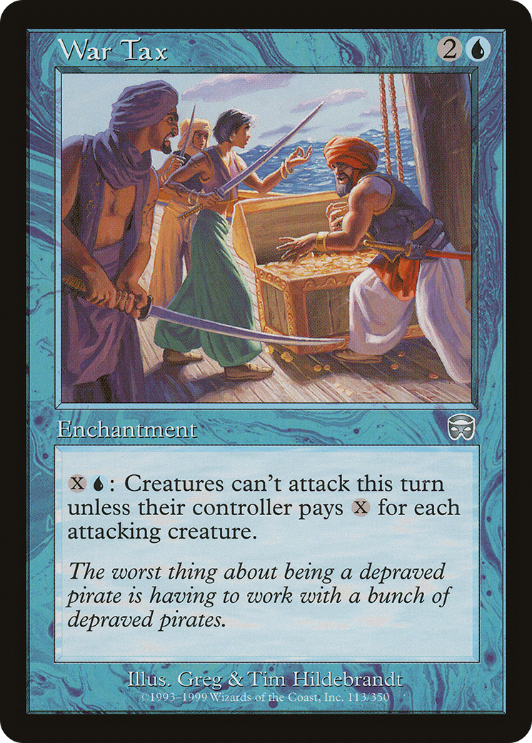 War Tax (113) Foil - Mercadian Masques