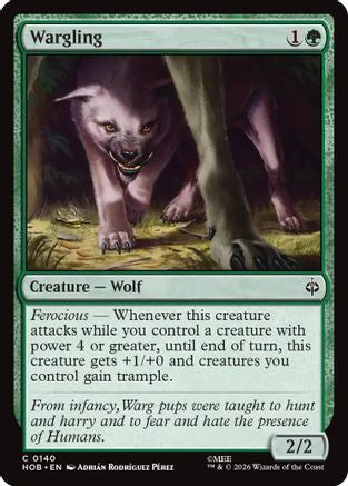 Wargling (140) - The Hobbit