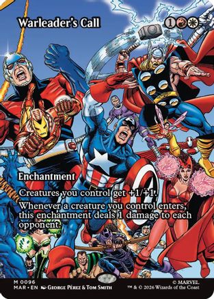 Warleader's Call (096) Foil - Marvel Universe