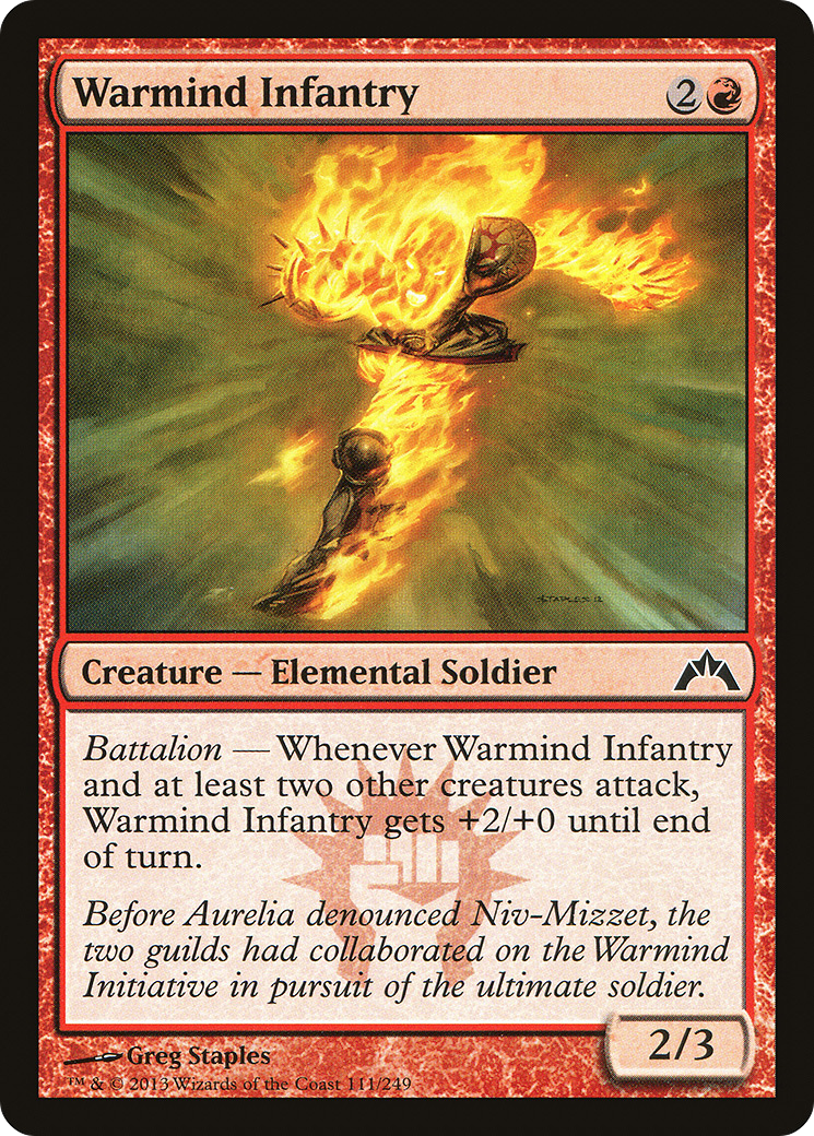 Warmind Infantry (111) Foil - Gatecrash
