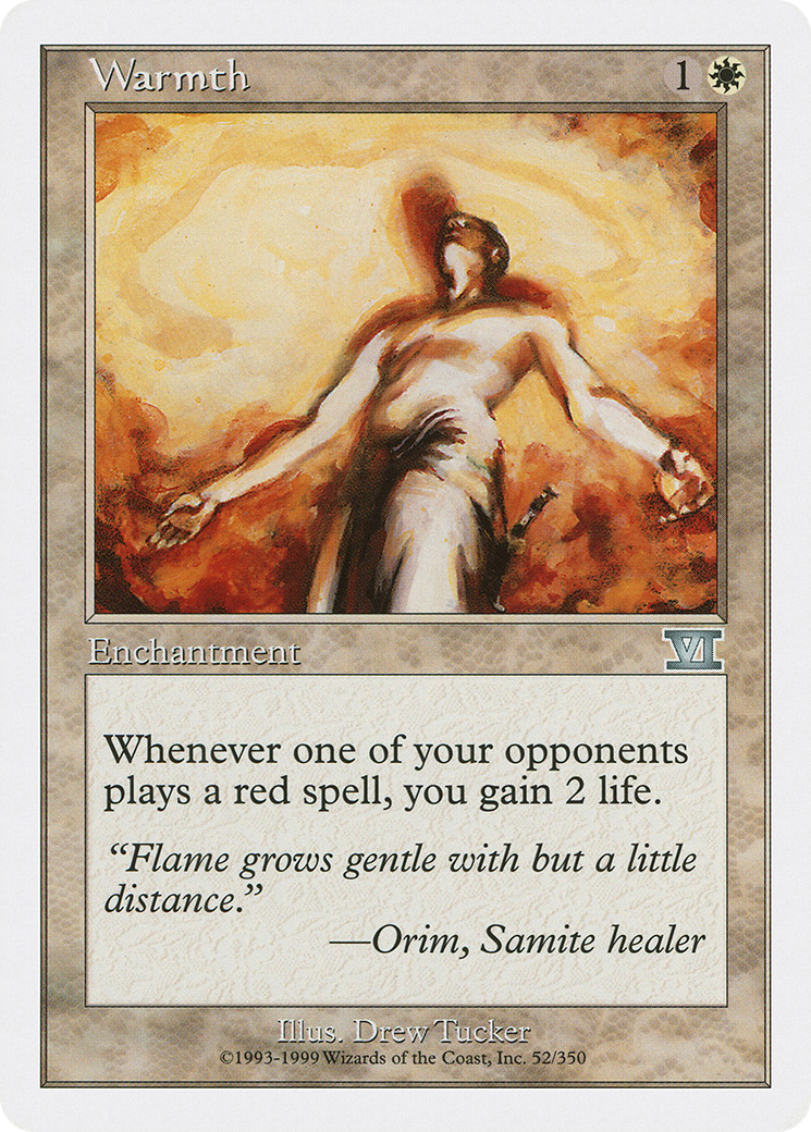 Warmth (052) - Classic Sixth Edition