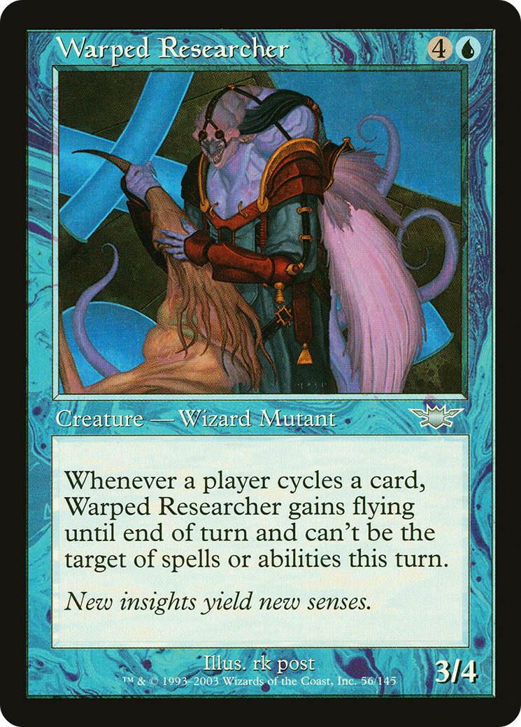 Warped Researcher (056) Foil - Legions