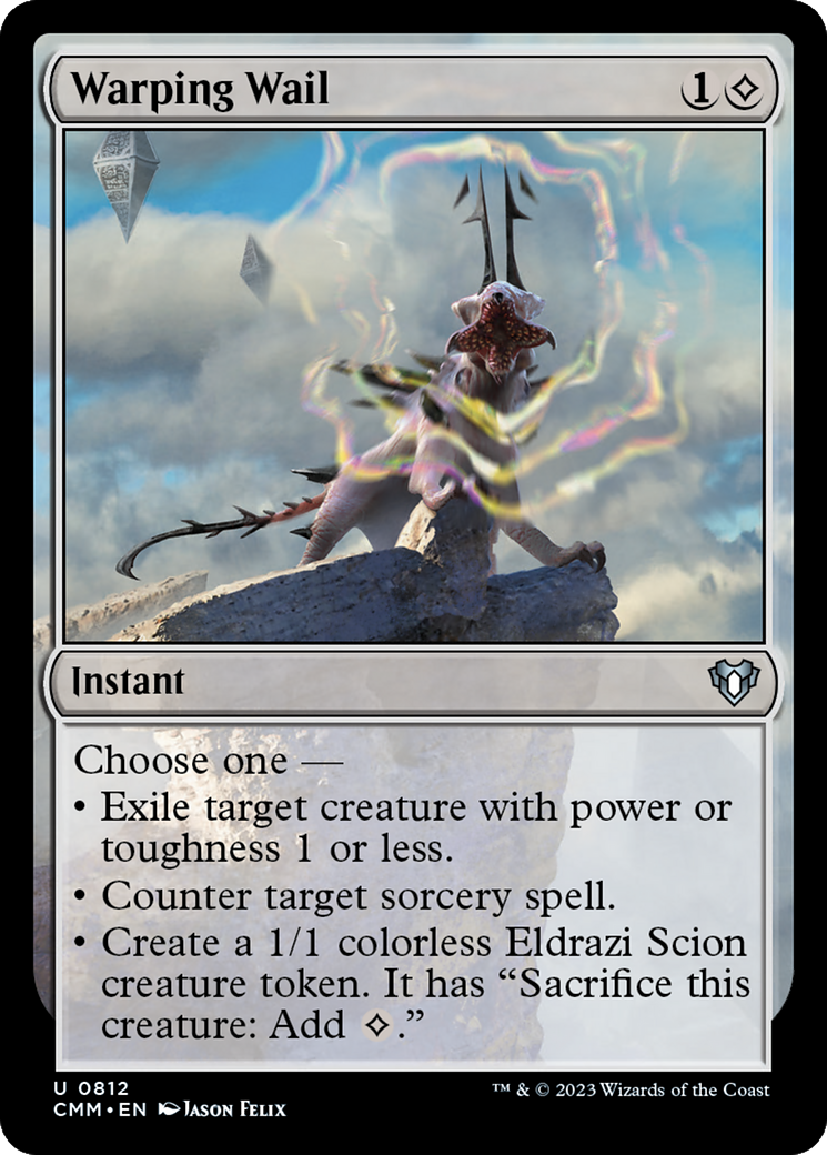 Warping Wail (812) - Commander Masters
