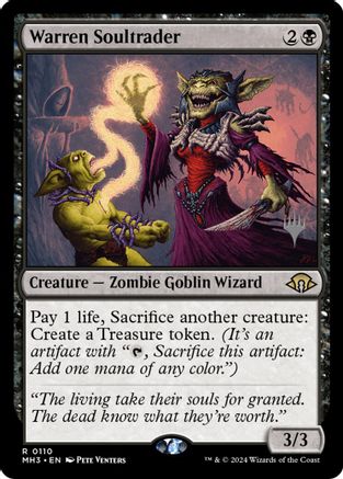 Warren Soultrader (Promo Pack) (110) Foil - Lorwyn Eclipsed