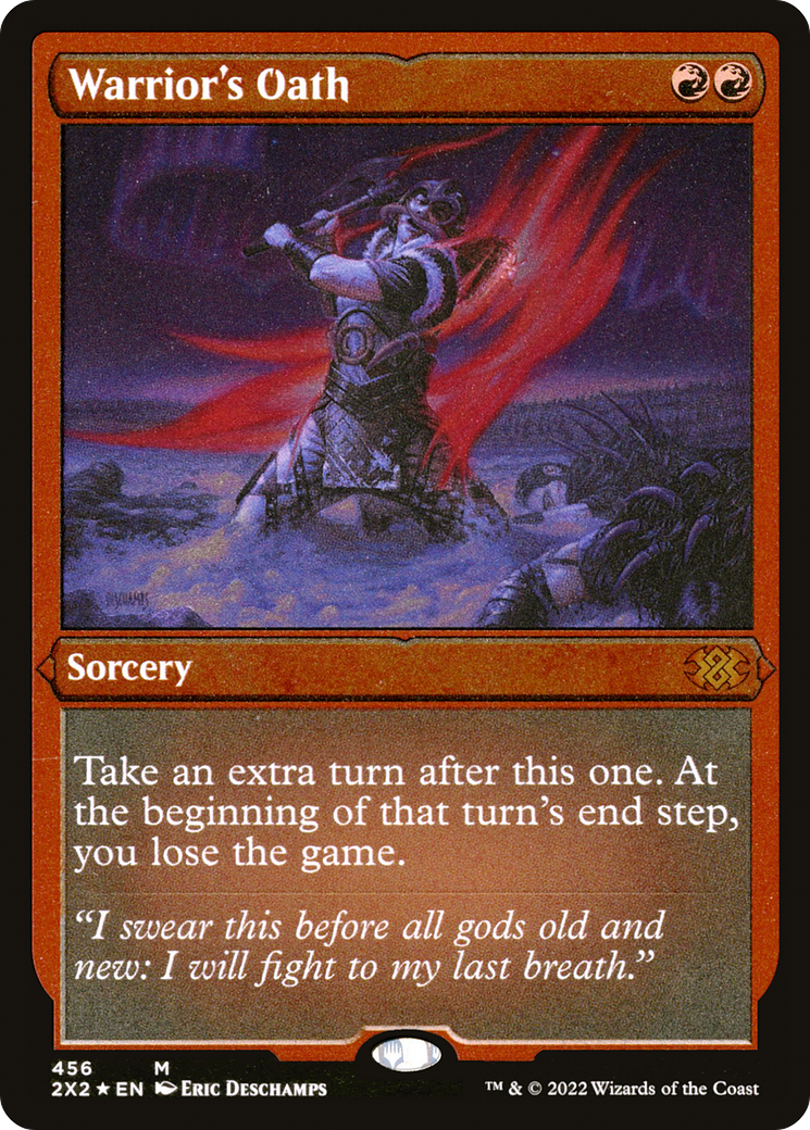 Warrior's Oath (456) Etched Foil - Double Masters 2022