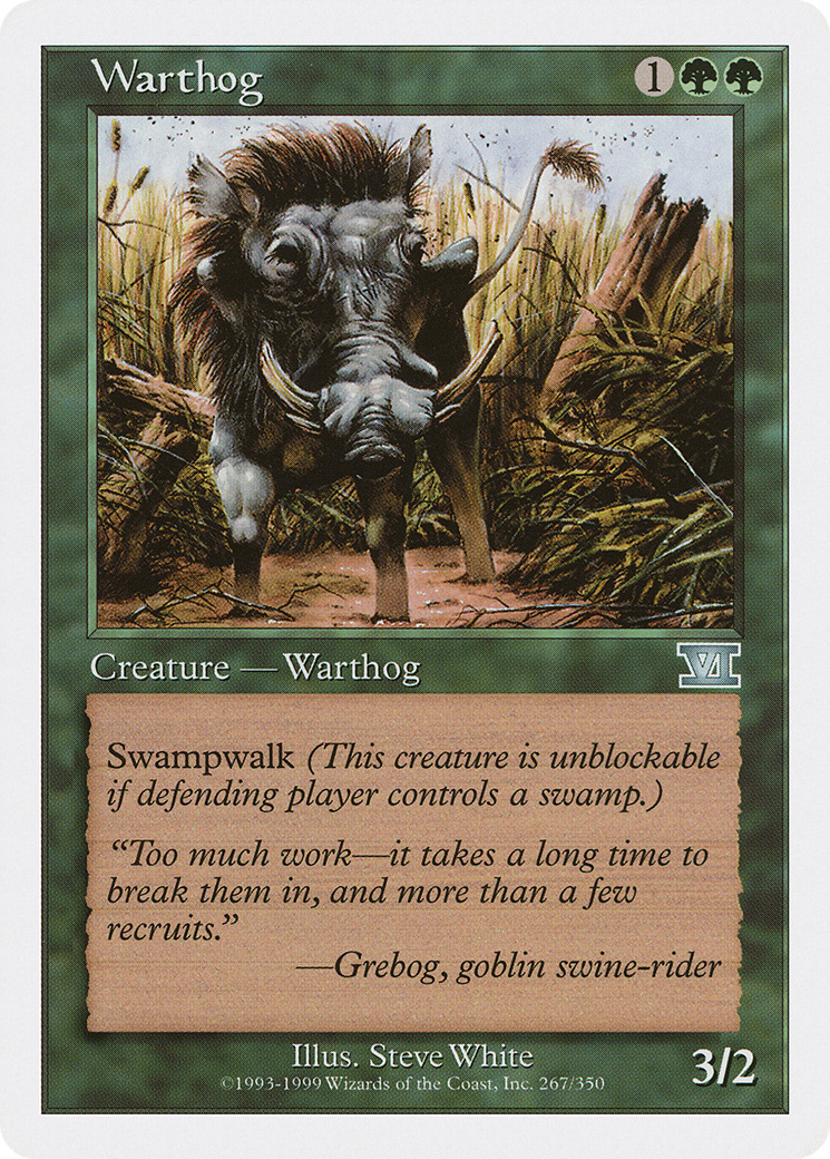 Warthog (267) - Classic Sixth Edition