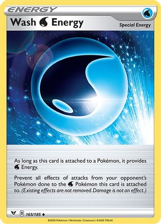 Wash Water Energy (165) Reverse Holofoil - Vivid Voltage