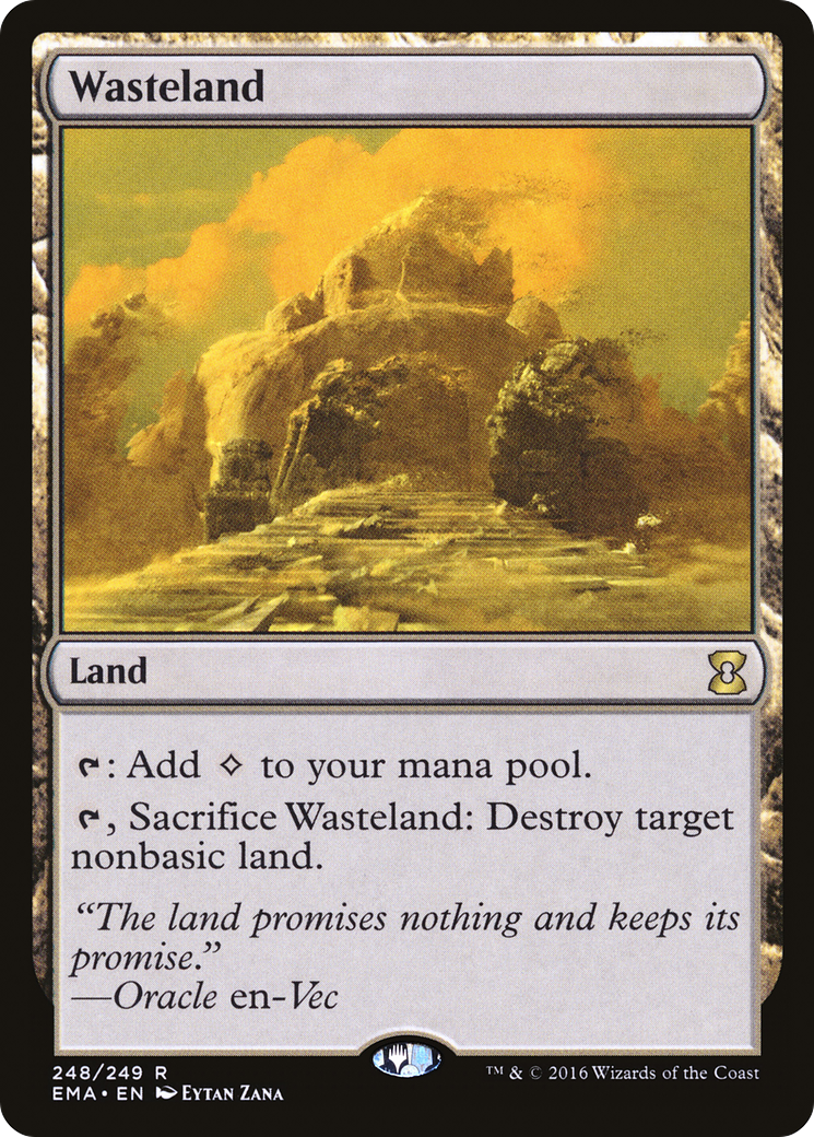 Wasteland (248) Foil - Eternal Masters