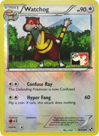 Watchog (League Promo) (79) Reverse Holofoil - Black & White
