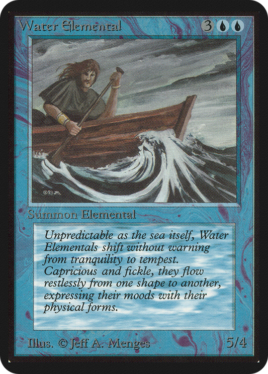 Water Elemental - Limited Edition Alpha