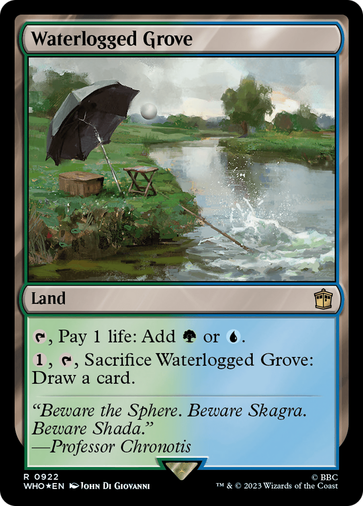 Waterlogged Grove (922) Surge Foil - Doctor Who