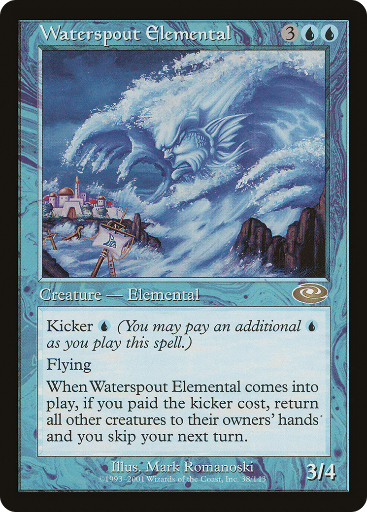 Waterspout Elemental (038) Foil - Planeshift