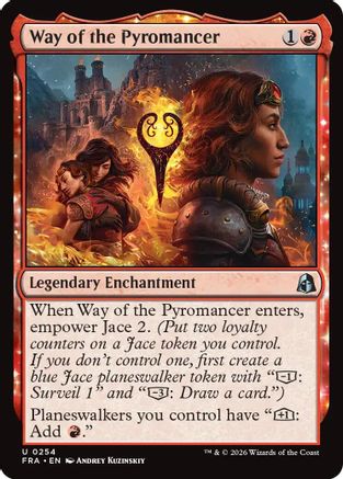 Way of the Pyromancer (254) Foil - Reality Fracture