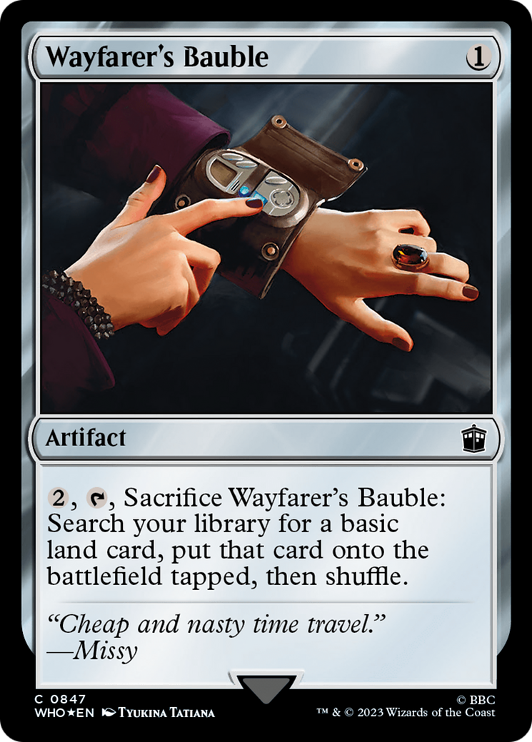 Wayfarer's Bauble (847) Surge Foil - Doctor Who