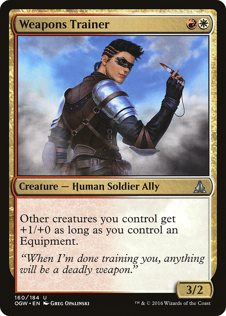 Weapons Trainer (160) Foil - Oath of the Gatewatch