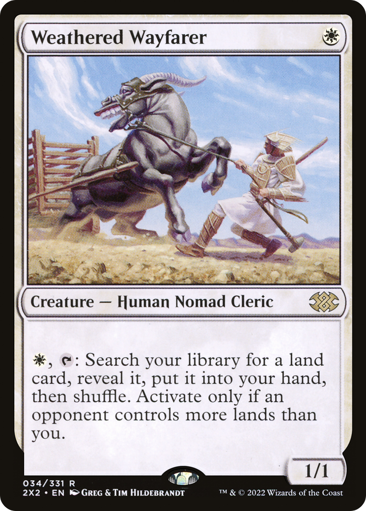 Weathered Wayfarer (034) Foil - Double Masters 2022
