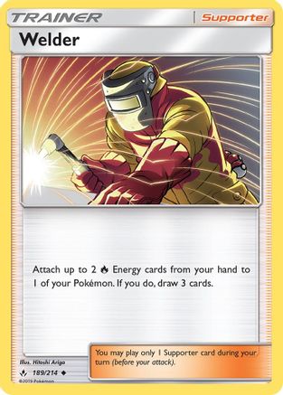 Welder (189) Reverse Holofoil - Unbroken Bonds