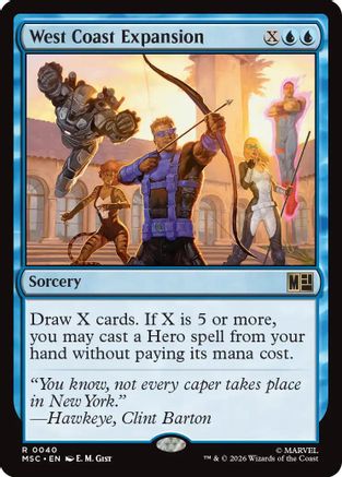 West Coast Expansion (040) - Commander: Marvel Super Heroes
