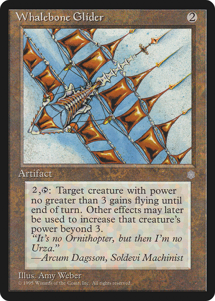 Whalebone Glider - Ice Age