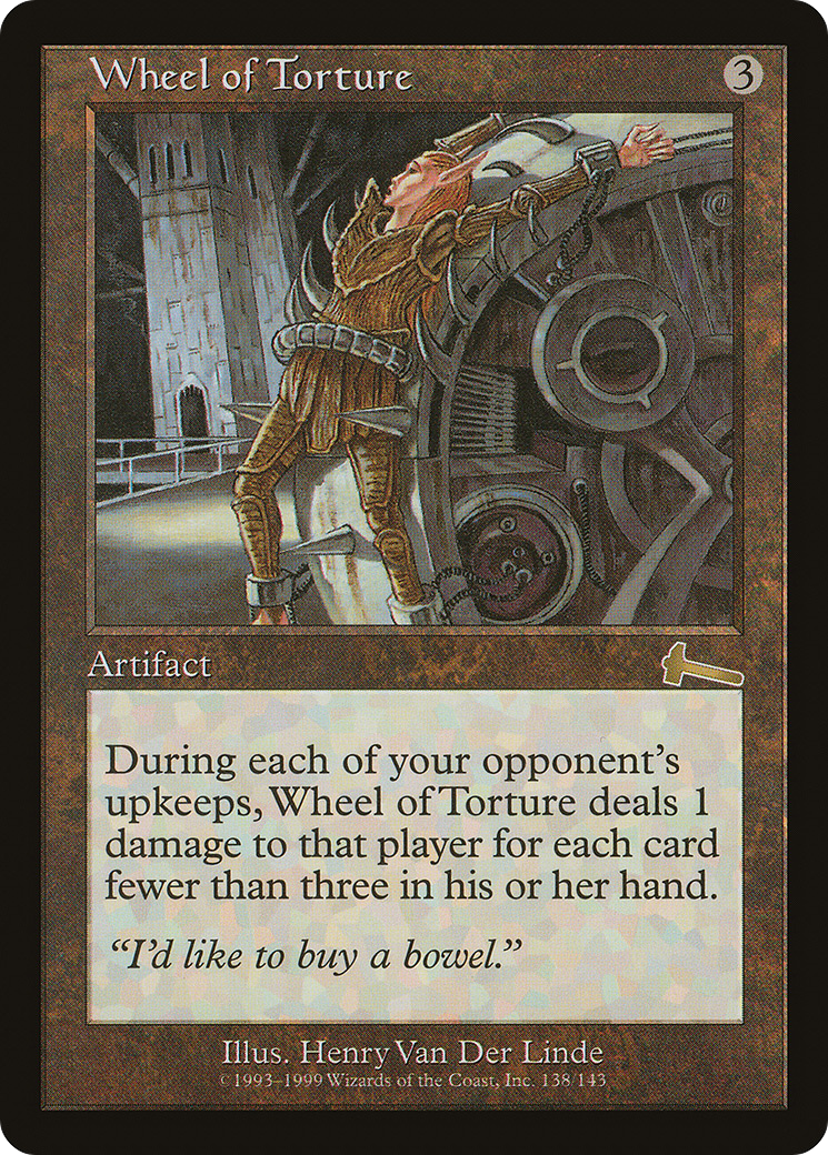 Wheel of Torture (138) - Urza's Legacy