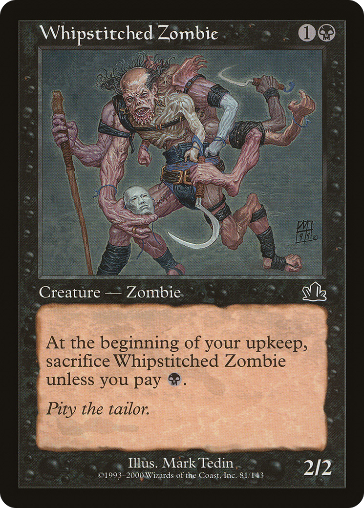 Whipstitched Zombie (081) - Prophecy