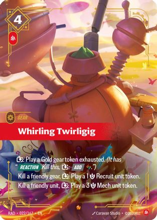 Whirling Twirligig (022) Foil - Radiance