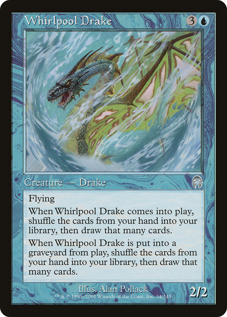 Whirlpool Drake (034) Foil - Apocalypse