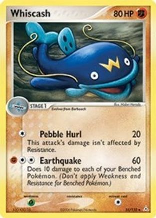 Whiscash (55) Reverse Holofoil - Holon Phantoms