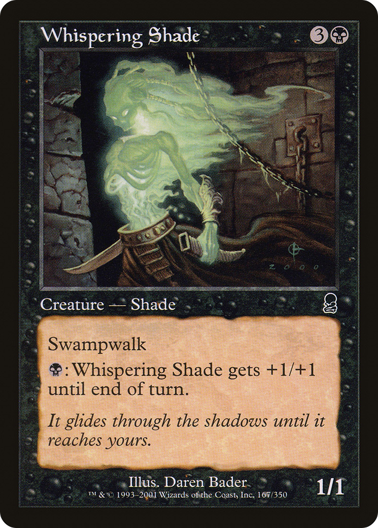Whispering Shade (167) Foil - Odyssey
