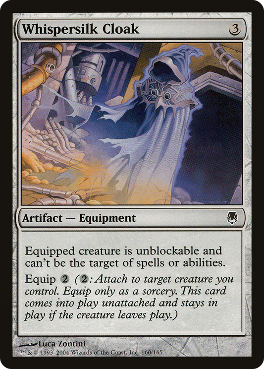 Whispersilk Cloak (160) - Darksteel
