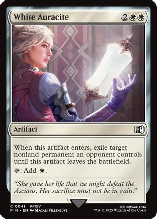 White Auracite (041) Foil - FINAL FANTASY