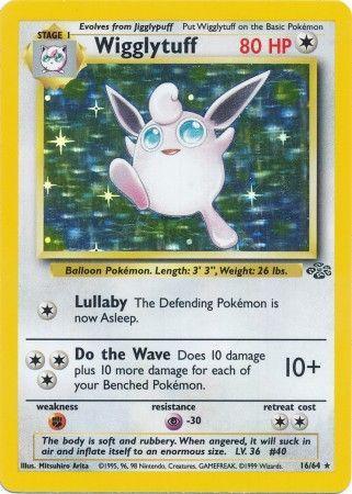 Wigglytuff (16) (Unlimited) Holofoil - Jungle