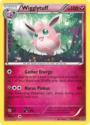 Wigglytuff (89) Reverse Holofoil - XY Base Set