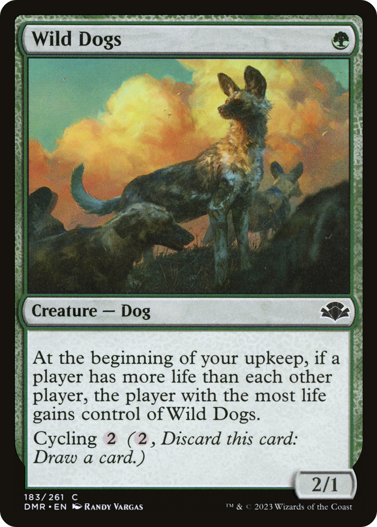 Wild Dogs (183) - Dominaria Remastered Foil