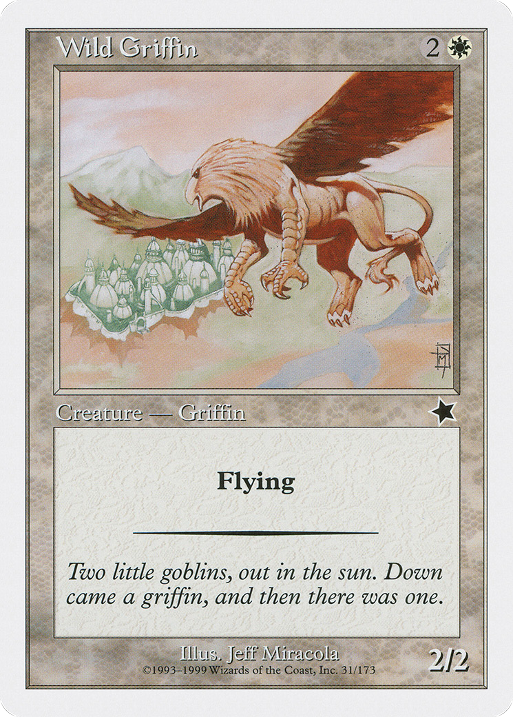 Wild Griffin (031) - Starter 1999